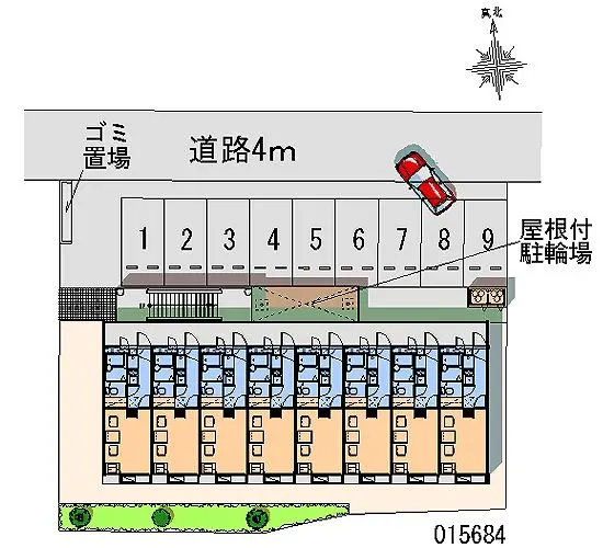 ★手数料０円★小田原市池上　月極駐車場（LP）